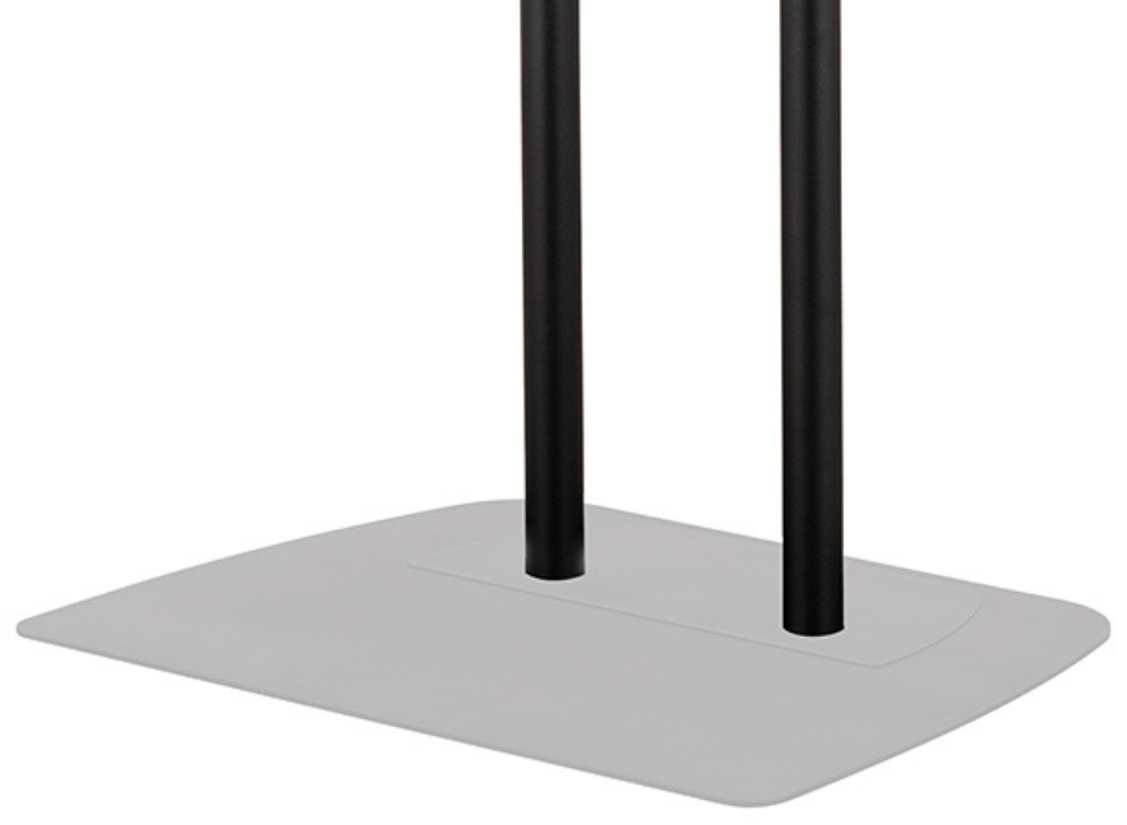 B-Tech 1.8m Ø50mm Floor Stand Pole For Use With B-Tech Floor Bases | BT4118/B Mounting Accessory B-Tech