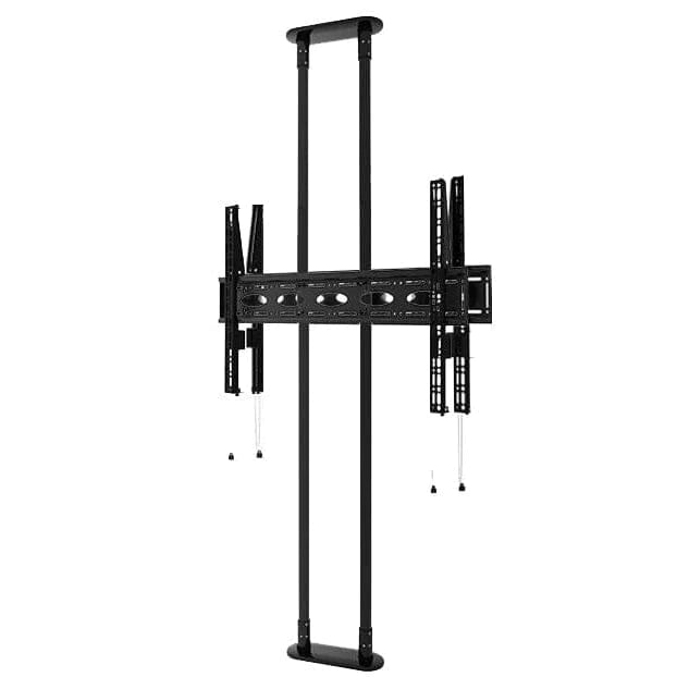 B-Tech 65"-98" 2m Back to Back Floor to Ceiling Screen Bracket | BT4MFCB-B2B65-98 Ceiling Mount Bracket B-Tech
