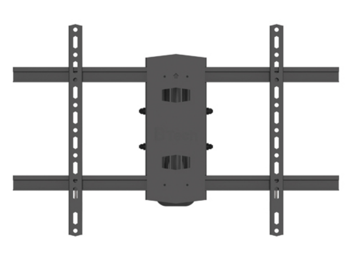 B-Tech BT5226/B Double Arm Flat Screen Wall Mount with Tilt & Swivel For Up to 65" Screens Wall Mount Bracket B-Tech