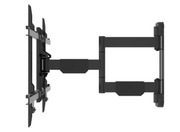 B-Tech BT5226/B Double Arm Flat Screen Wall Mount with Tilt & Swivel For Up to 65" Screens Wall Mount Bracket B-Tech