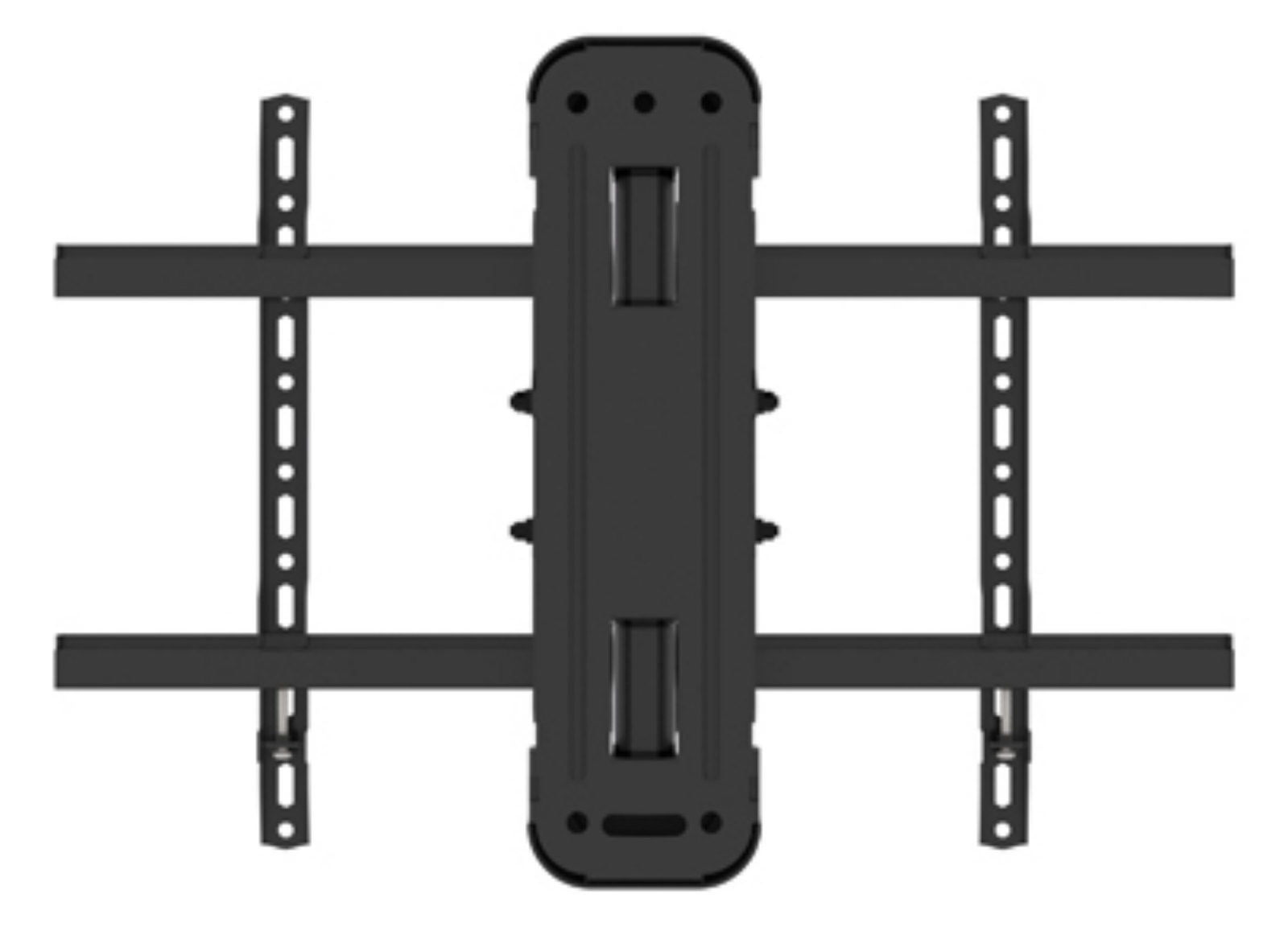 B-Tech BT5226/B Double Arm Flat Screen Wall Mount with Tilt & Swivel For Up to 65" Screens Wall Mount Bracket B-Tech