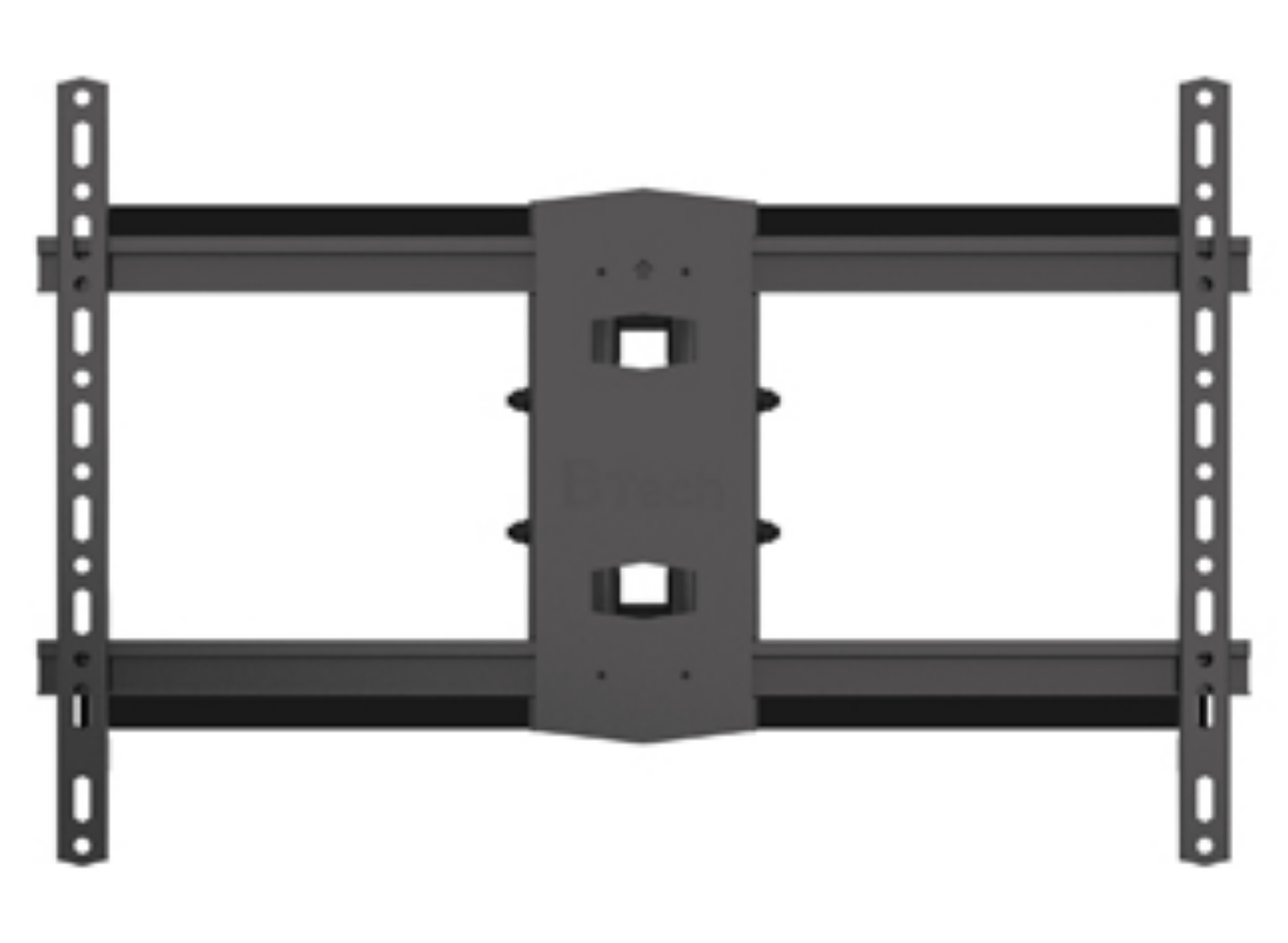 B-Tech BT5227/B Twin Cantilever Arm Flat Screen Wall Mount with Tilt & Swivel Up To 75" Screens Wall Mount Bracket B-Tech