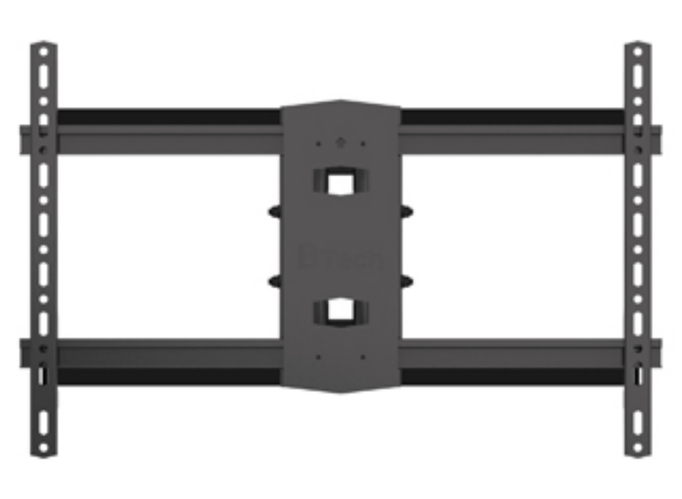 B-Tech BT5227/B Twin Cantilever Arm Flat Screen Wall Mount with Tilt & Swivel Up To 75" Screens Wall Mount Bracket B-Tech