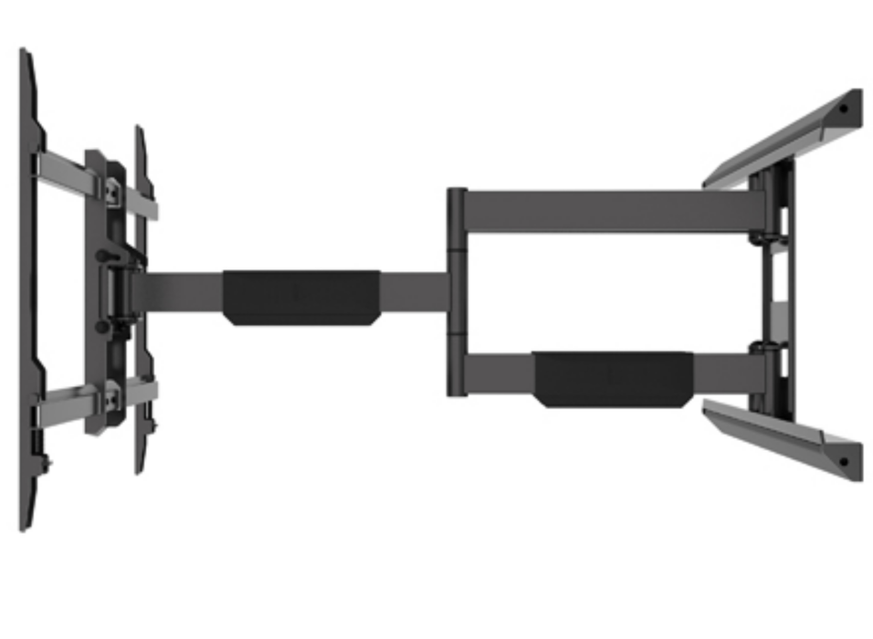 B-Tech BT5227/B Twin Cantilever Arm Flat Screen Wall Mount with Tilt & Swivel Up To 75" Screens Wall Mount Bracket B-Tech