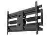 B-Tech BT5227/B Twin Cantilever Arm Flat Screen Wall Mount with Tilt & Swivel Up To 75" Screens Wall Mount Bracket B-Tech