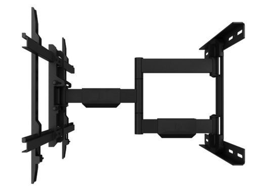 B-Tech BT5229/B Double Arm Wall Mount with Tilt & Swivel For Up to 65" Screens Wall Mount Bracket B-Tech