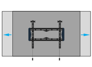 B-Tech BT5431/B Elements Tilt 400 Flat Screen Wall Mount With Tilt For Up to 65" Screens Wall Mount Bracket B-Tech