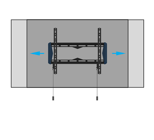 B-Tech Elements Up to 65" Fixed 400 Flat Screen Wall Mount | BT5441 B-Tech Wall Mount B-Tech