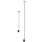B-Tech 28" - 1m Flat Screen Ceiling Mount | BT5970-FD100/W