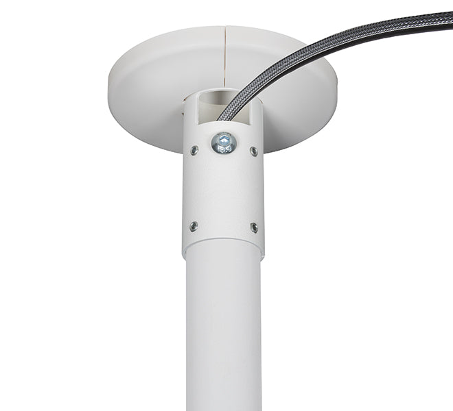 B-Tech 28" - 1m Flat Screen Ceiling Mount | BT5970-FD100/W Ceiling Mount Bracket B-Tech