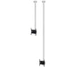 B-Tech 47" 1.5m Flat Screen Ceiling Mount with Tilt White | BT5972-FD150/W Ceiling Mount Brackets B-Tech