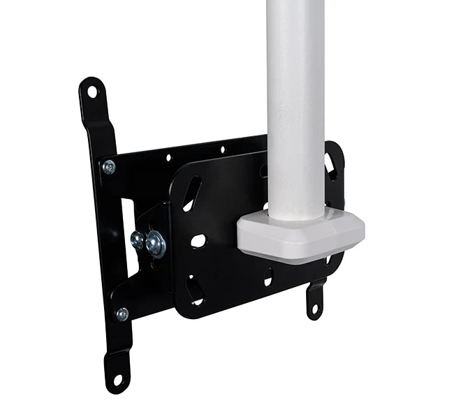 B-Tech 47" 1.5m Flat Screen Ceiling Mount with Tilt White | BT5972-FD150/W Ceiling Mount Bracket B-Tech