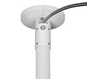 B-Tech 47" 1.5m Flat Screen Ceiling Mount with Tilt White | BT5972-FD150/W Ceiling Mount Bracket B-Tech
