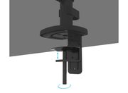 B-Tech BT7351/B Flex Solo Full Motion Desk Mount For Up to 32" Screens Monitor Arm Desk Mount B-Tech