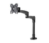 B-Tech 24" Double Arm Desk Mount With Tilt & Swivel | BT7373/B
