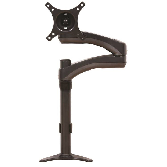 B-Tech 24" Double Arm Desk Mount With Tilt & Swivel | BT7373/B