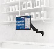 B-Tech up to 28" Full Motion Wall Mount with Double Arm - Swivel | BT7385/B Wall Mount Bracket B-Tech
