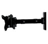B-Tech Up to 28" Single Arm Flat Screen Wall Mount With Tilt & Swivel | BT7512/PB