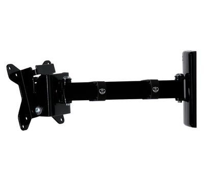 B-Tech Up to 28" Single Arm Flat Screen Wall Mount With Tilt & Swivel | BT7512/PB TV Mount & Brackets B-Tech