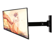 B-Tech Up to 28" Single Arm Flat Screen Wall Mount With Tilt & Swivel | BT7512/PB Wall Mount Bracket B-Tech