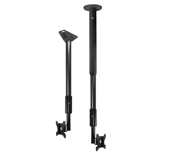 B-Tech 28" Flat Screen Ceiling / Desk Mount With Tilt & Swivel | BT7551 Ceiling Mount Bracket B-Tech