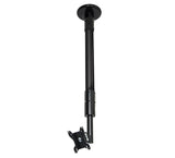 B-Tech 32" 0.5-2m Flat Screen Ceiling Mount With Tilt & Swivel