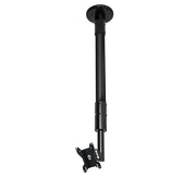 B-Tech 32" 0.5-2m Flat Screen Ceiling Mount With Tilt & Swivel Ceiling Mount Bracket B-Tech