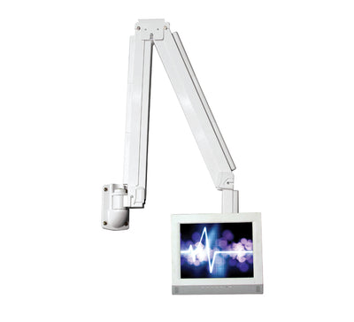B-Tech Up To 28" Full Motion Articulating Wall Arm Medical Mount | BT7592/W TV Mount & Brackets B-Tech