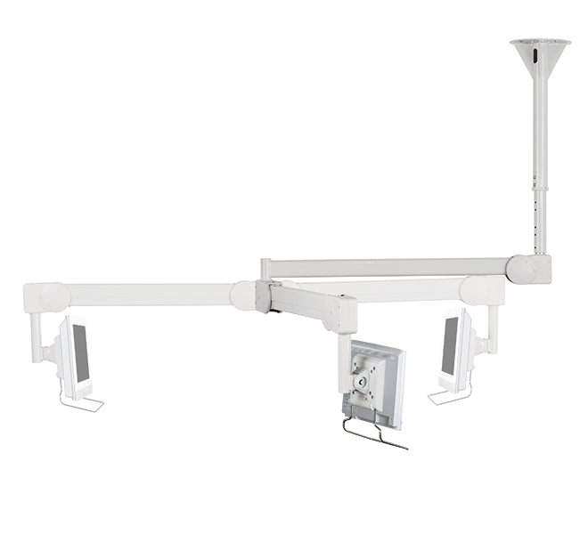 B-Tech 28" Full Motion Articulating Arm Medical Ceiling Mount | BT7594 Ceiling Mount Bracket B-Tech