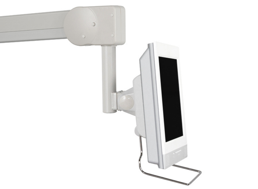 B-Tech BT7594/W Full Motion Articulating Arm Medical Ceiling Mount For Up to 28” Screens Monitor Arm Desk Mount B-Tech
