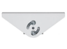 B-Tech BT7808/W Ceiling / Wall Mount with Tilt For Ø50mm Poles