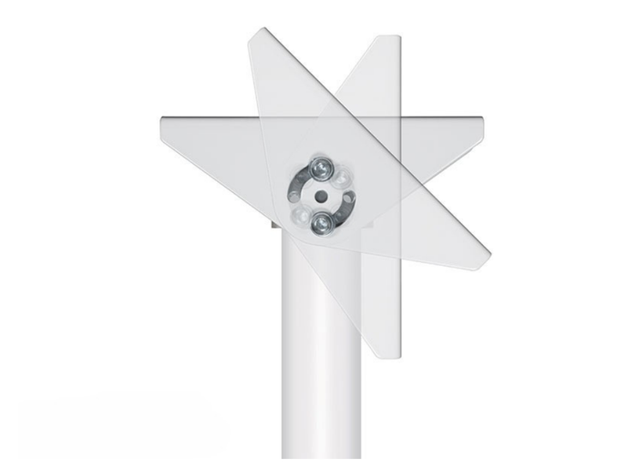 B-Tech BT7808/W Ceiling / Wall Mount with Tilt For Ø50mm Poles Projector Mount B-Tech