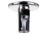 B-Tech BT7822/C Heavy Duty Ceiling / Floor Mount For Ø50mm Poles - Chrome