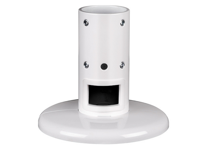 B-Tech BT7822/W Heavy Duty Ceiling / Floor Mount For Ø50mm Poles - White Projector Mount B-Tech