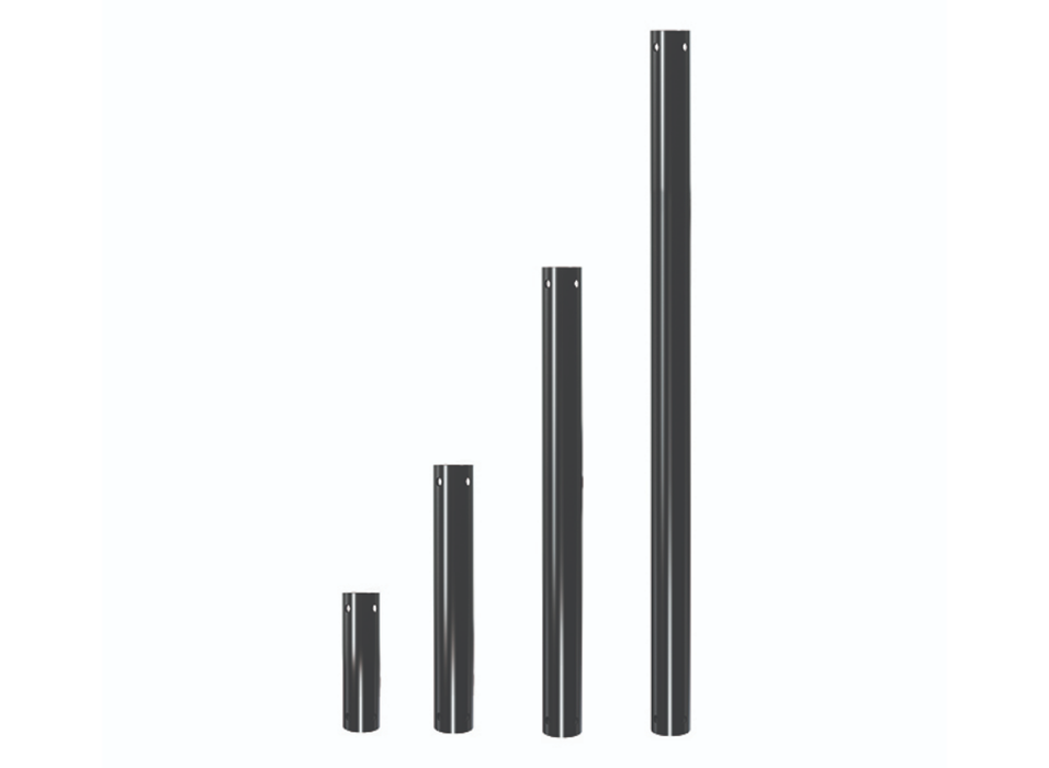B-Tech 2M 50mm Diameter Ceiling Pole - Black B-Tech Pole B-Tech