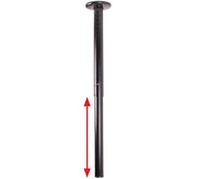B-Tech BT7851 Adjustable Drop Ceiling Mount For Ø50mm Poles Mounting Accessory B-Tech