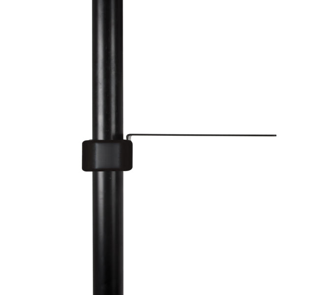 B-Tech BT7864/B VC Camera Shelf for Twin Pole Floor Stands Mounting Accessory B-Tech