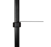 B-Tech BT7864/B VC Camera Shelf for Twin Pole Floor Stands Mounting Accessory B-Tech