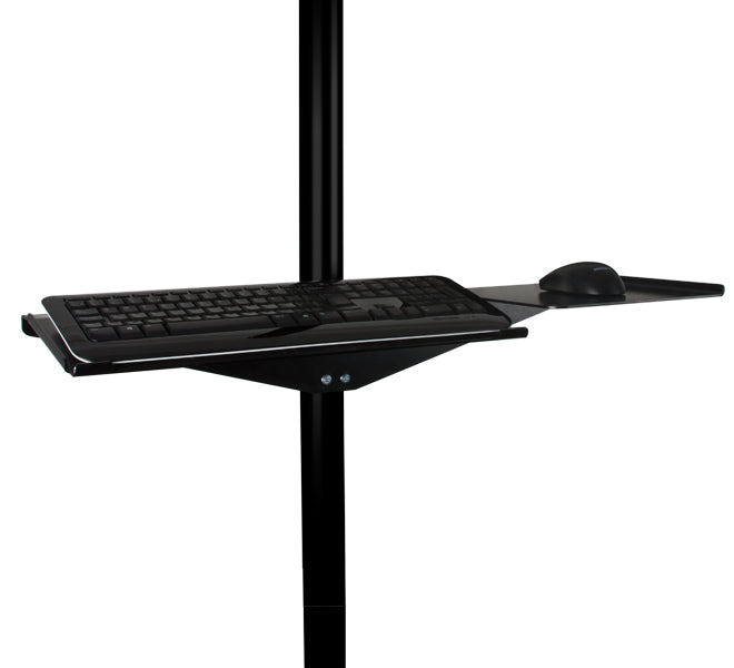 B-Tech BT7865/B Computer Peripheral Shelf - Flip Screen from Landscape to Portrait Mounting Accessory B-Tech