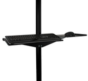 B-Tech BT7865/B Computer Peripheral Shelf - Flip Screen from Landscape to Portrait Mounting Accessory B-Tech