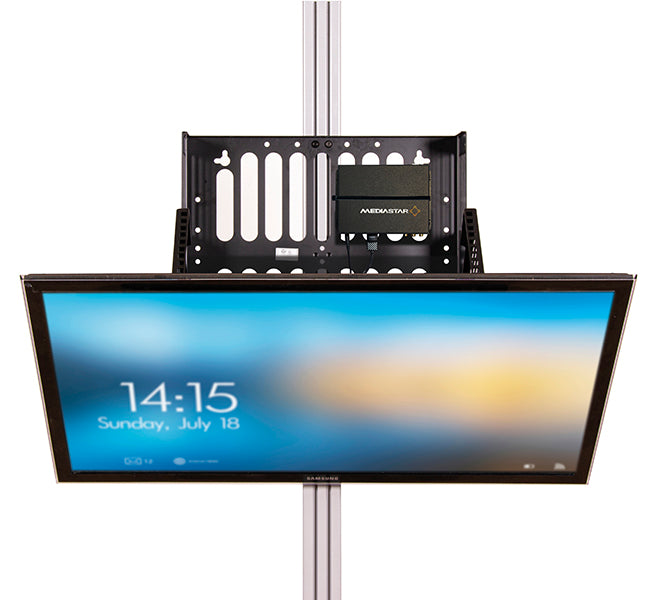 B-Tech BT7882 AV Storage Cradle | Max Load : 15kg Wall Mount Bracket B-Tech