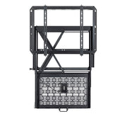 B-Tech BT7885 Flat Screen Wall Mount with Pull-Down AV Storage Tray Wall Mount Bracket B-Tech