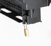 B-Tech BT7885 Flat Screen Wall Mount with Pull-Down AV Storage Tray Wall Mount Bracket B-Tech