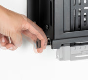B-Tech BT7885 Flat Screen Wall Mount with Pull-Down AV Storage Tray Wall Mount Bracket B-Tech