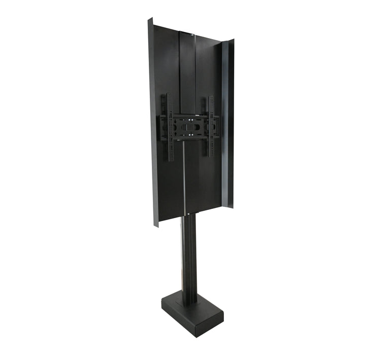 Moove Adjustable Rear Screen Cover for 43" - 65" Display Stands Signage Display Mount Accessories ScreenMoove