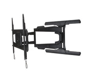 B-Tech Up to 65" Ultra-Slim Double Arm Tilt & Swivel Wall Mount | BT8221/B Wall Mount Bracket B-Tech