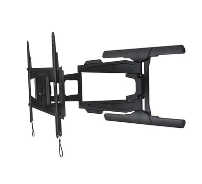 B-Tech Up to 65" Ultra-Slim Double Arm Tilt & Swivel Wall Mount | BT8221/B TV Mount & Brackets B-Tech