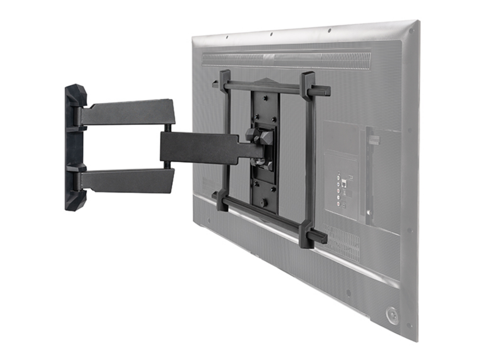 B-Tech BT8226/B Double Arm Flat Screen Wall Mount with Tilt & Swivel For Up to 65" Screens Wall Mount Bracket B-Tech