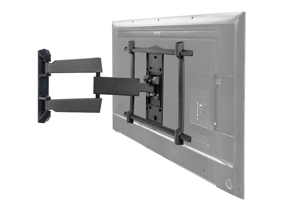 B-Tech BT8226/B Double Arm Flat Screen Wall Mount with Tilt & Swivel For Up to 65" Screens Wall Mount Bracket B-Tech