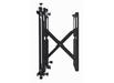 B-Tech BT8301/B Pop-Out Videowall Mount For Screens up to 35kg Videowall Mount B-Tech